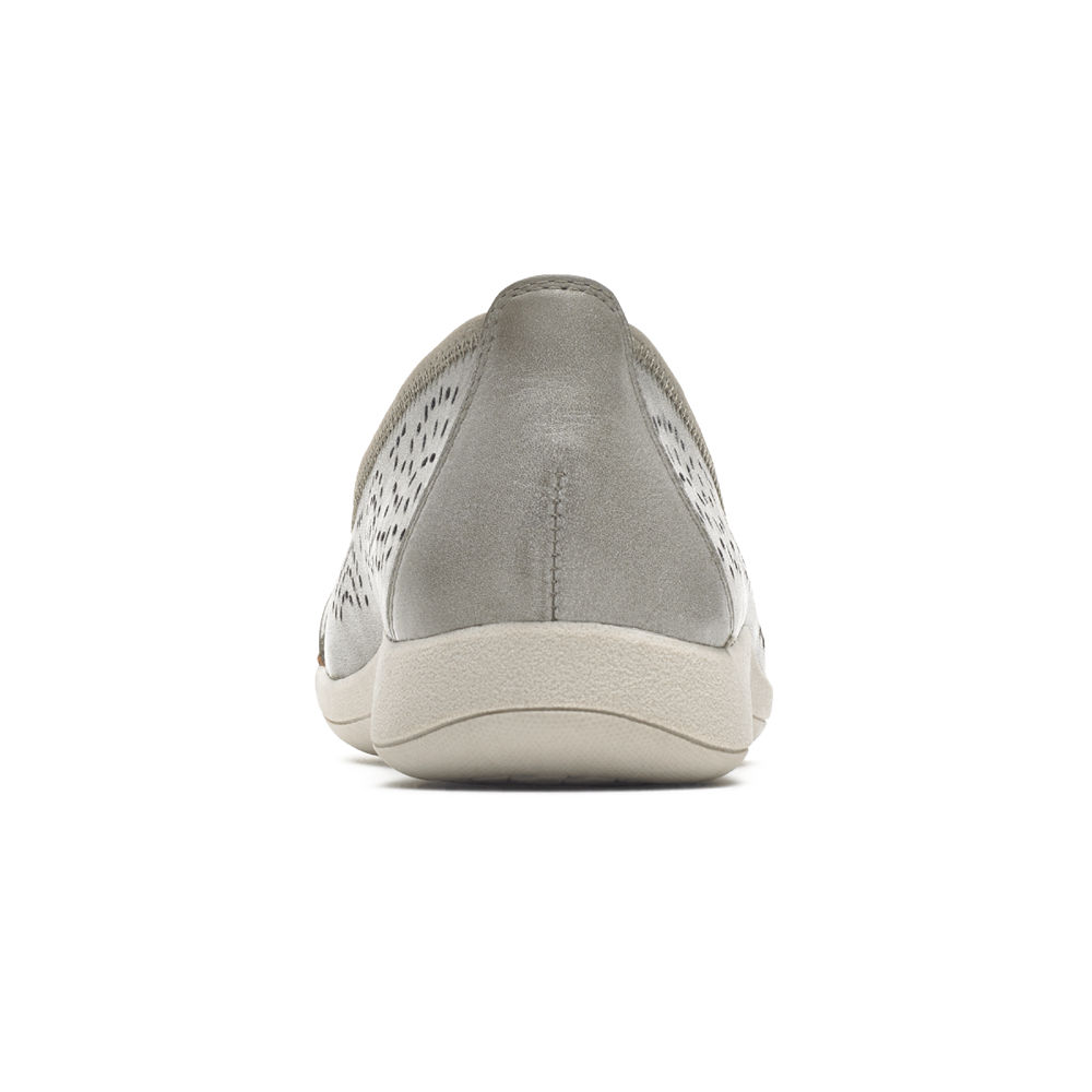 Rockport Slip-Ons Dame Grå - Daisey Ballet - HOUS53491